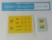 Corgi 447 / 474 Walls Ice Cream Van Reproduction Full Set of Decals