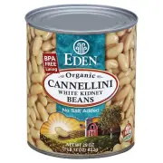 Eden Foods Cannellini Beans Organic 29 oz (Pack of 12)