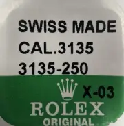 ROLEX FACTORY NEW SEALED SETTING WHEEL 3135 250