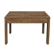 Faith Writing Computer Study Home Office Desk - Antique Oak