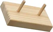 TOKIDNY Wooden Thread Holder Durable Yarn Winder Rack for Spools Space Saving Storage Organizer Practical Aesthetic Design for Home DIY Projects and Sewing Supplies