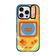 iPhone 16 Pro Impact Ring Stand Case MagSafe Compatible Game Over by Bonnie Lu