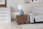 SORVINO 1 Drawer Lamp Table