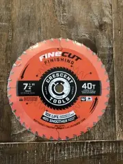 Crescent Circular Saw Blade 7 1/4" x 40 Tooth Fine Cut Finishing