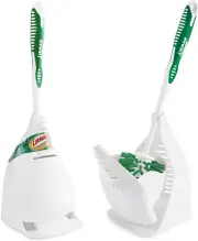 Designer Bowl Brush and Caddy - 2 Pack - Toilet Brush and Holder Set, Non-Scratc