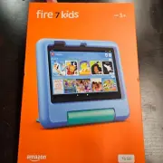 Amazon FIRE 7 KIDS 12th GENERATION TABLET 16GB BLUE w/ 7 inch Display NEW SEALED