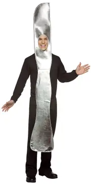 Food & Drinks Knife Adult Costume silver L