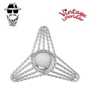 F&R ORIGINAL LOWRIDER KNOCK-OFF BICYCLE CHROME UNIVERSAL WHEEL THREADLESS 170mm