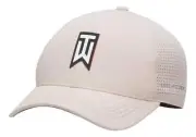 Nike Tiger Woods Golf Club Cap Swoosh Flex Hat Men's Large X-Large Pink New