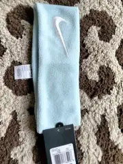 Nike Swoosh Headband Brand Teal dry fit polyester febric New