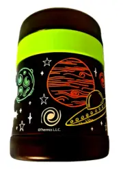 Thermos Funtainer 10 Oz Food Jar with spoon Disney Frozen Avengers Space