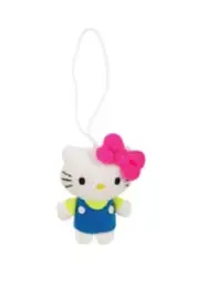 Hello Kitty Mascot Plush Ornament (Sanrio) - 2011 - Christmas - Blue - NWT