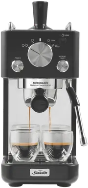 Sunbeam Origins Slimline Espresso Coffee Machine Black
