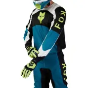 Fox Racing 180 Nitro Jersey & Pant Set Maui Blue 2X / 36