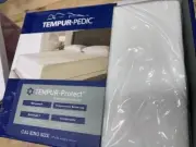 Tempur-Pedic Protect Waterproof Mattress Protector Bed Pad California King NEW