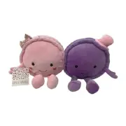 Love & Cupcakes Plush Valentine's Macaroon Pillow Couple In Love