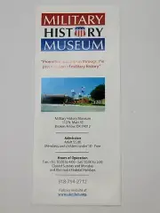 Military History Museum - Broken Arrow, Oklahoma - Brochure