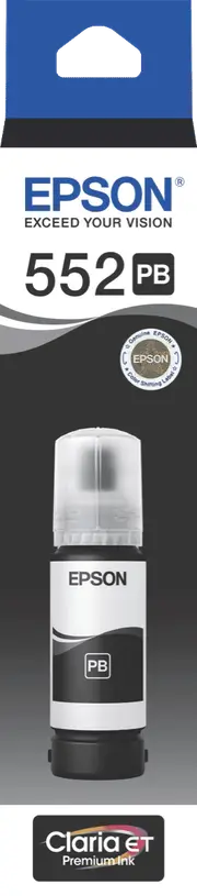 Epson T552 Photo Black EcoTank Ink Bottle