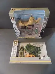 2 NIB US Army Playsets - Aerial Recon Unit - Combat Soldier Toy Set