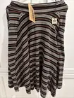 NWT Effie's Heart Sojourn Marlene Print A-Line Midi Skirt Medium