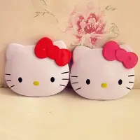 在飛比找Yahoo!奇摩拍賣優惠-hello kitty雙面鏡子方便實用小鏡子 kt頭美容化妝