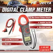PROJECTA 0-400AMP 0-600V Digital Clamp Meter Battery/Circuit Tester