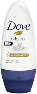 Dove Women Antiperspirant Roll On Deodorant Original 50ml, Pack of 2