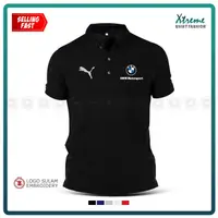 在飛比找蝦皮購物優惠-Polo T 恤新 BMW M 賽車黑豹賽車性能 Baju 