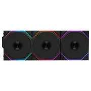 Lian Li TL120 Uni Fan Wireless PWM 120mm Reverse Black 3 Pack