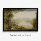 Thomas Creswick - View on the Hudson River Print 11x17 Art Poster