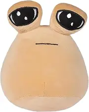8.6in Alien Pou Plush Toy,Cute Emotion Alien Plushie Stuffed Animal Pillow Christmas Birthday Gifts for Boys and Girls (2pcs Alien Plush Toy)