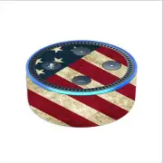 Skin Decal for Amazon Echo Dot (2nd gen) / America Flag Pattern