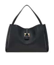 medium Gancini clasp tote bag One size black