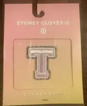 Stoney Clover Lane x Target Letter “T”Glitter Sticker Patch Sealed - NEW