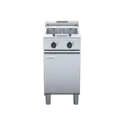 Waldorf 800 Series FNL8224E - 450mm Twin Pan Electric Fryer Low Back Version