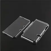 for New 3DS Case Ultra Clear Crystal Transparent Hard Split Shell Protective Case Cover Skin Housing Shell Case Cover