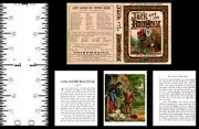 1:12 SCALE MINIATURE BOOK JACK AND THE BEANSTALK PRE 1900 DOLLHOUSE SCALE