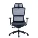 【YOKA 佑客家具】樂享工學椅-黑-全網-免組裝(辦公椅 主管椅 電腦椅)