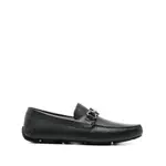 [Ferragamo] Ferragamo Parigi Slip-on Leather Loafers 6.5 US BLACK