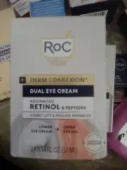 Roc Derm Correxion Dual Eye Cream Advanced Retinol & Peptides MSRP32$ Wrinkle