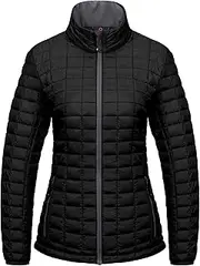 [Little Donkey Andy] Women's Puffer Jacket, Lightweight Warm Insulated Jacket with Recycled Insulation