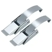 2Pcs 4.84" 304 Stainless Steel Draw Toggle Latch with Spring-Steel Hook Silver