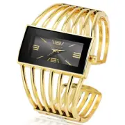 CANSNOW Womens Watch Luxury Fashion Rose Gold Bangle Bracelet Watch Women Dress