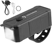 Bikes Lights for Night Riding | Rechargeable Bicycles Headlight with Horn Bikes Flashlight,Adjustable Waterproof Mountain Bikes Headlight for Daily Commuting, Night