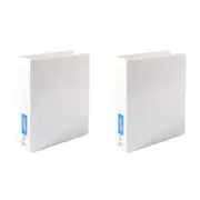 Bantex Insert Binder 50mm A4 (White) - 4 D-ring