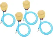 TOGEVAL Portable Foot Pump for Inflating Balls Mattresses Boats Versatile Air Pump with Flexible Hose for Easy Inflation and Deflation for Adults