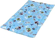 nishikawa WD54359072 Thomas and Friends Nap Comforter, 26.4 x 47.2 inches (67 x 120 cm), Washable, Nap Nursery, Kindergarten, Includes Name Tag to Write Your Name, Tumble Dry OK, Blue