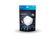 3M P2 Face Mask Particulate Vertical Flat Fold Disposable Respirator 3 pack