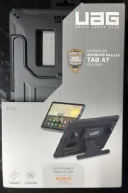 Galaxy Tab A7 (SM-T500/T505) UAG Scout Scout Rugged Featherlight Case - Black