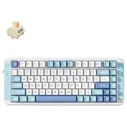 MCHOSE X75v2 Wireless Keyboard Icy Creamsicle Switch Blue